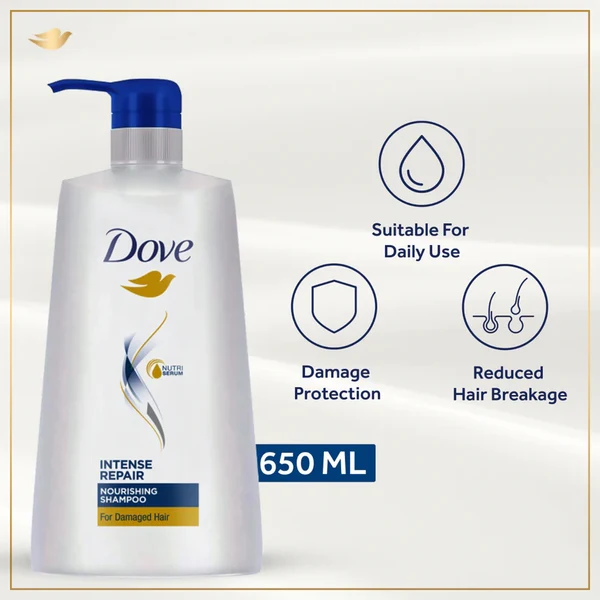 DOVE SHAMPOO INTENSE REPAIR 650ML